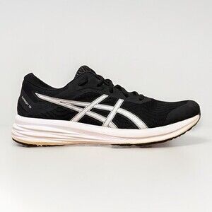 Men's Asics Patriot 12 Running Shoes Size 9 Black and White